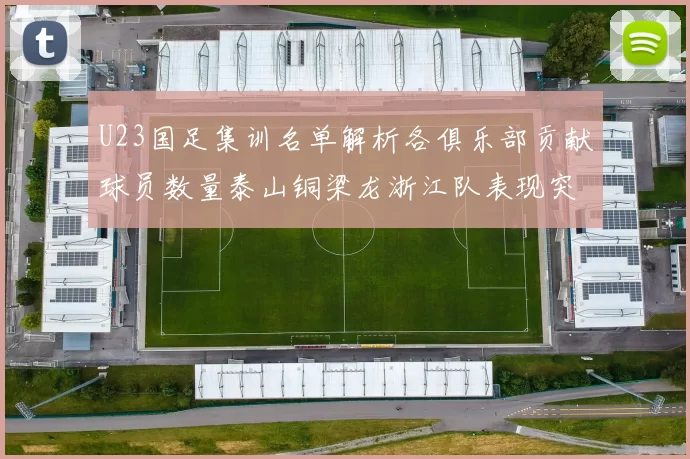 U23国足集训名单解析各俱乐部贡献球员数量泰山铜梁龙浙江队表现突出