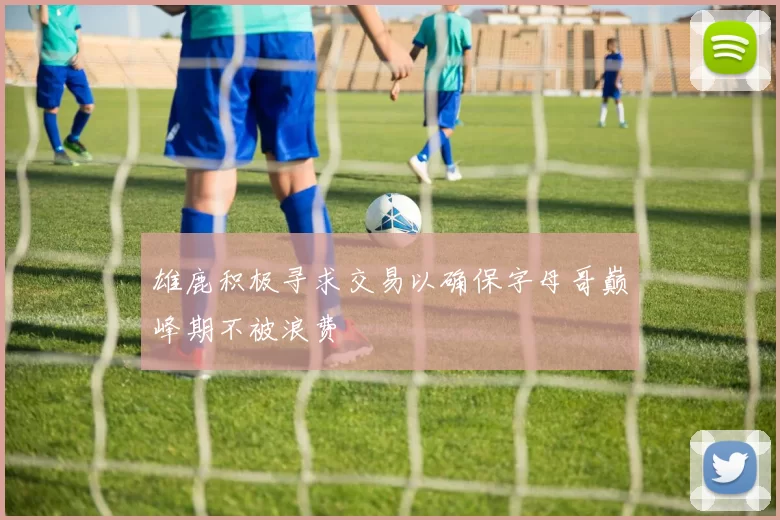 雄鹿积极寻求交易以确保字母哥巅峰期不被浪费